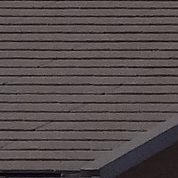 写真：化粧石綿スレート葺きの屋根